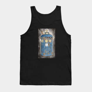 Steampunk Doctor Who Tardis Tank Top